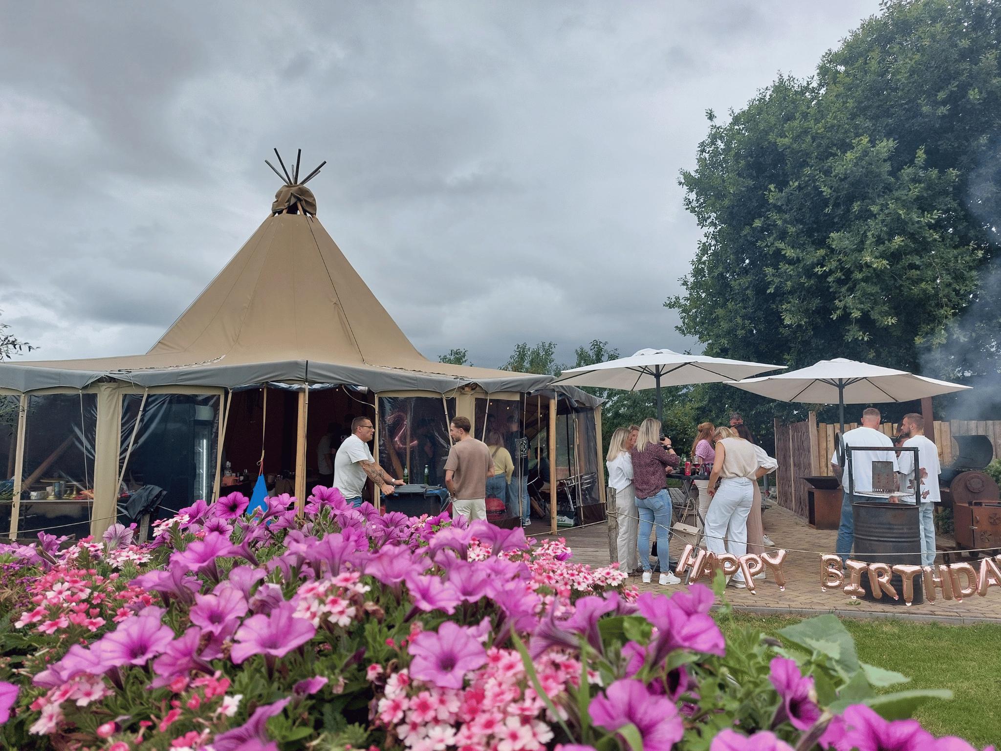 Bedrijfsuitje, feestje locatie Overijssel