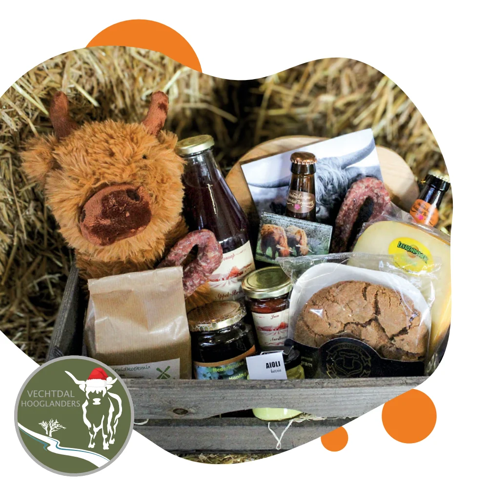 Streekmand met kaas, jam, worst en speciaalbier